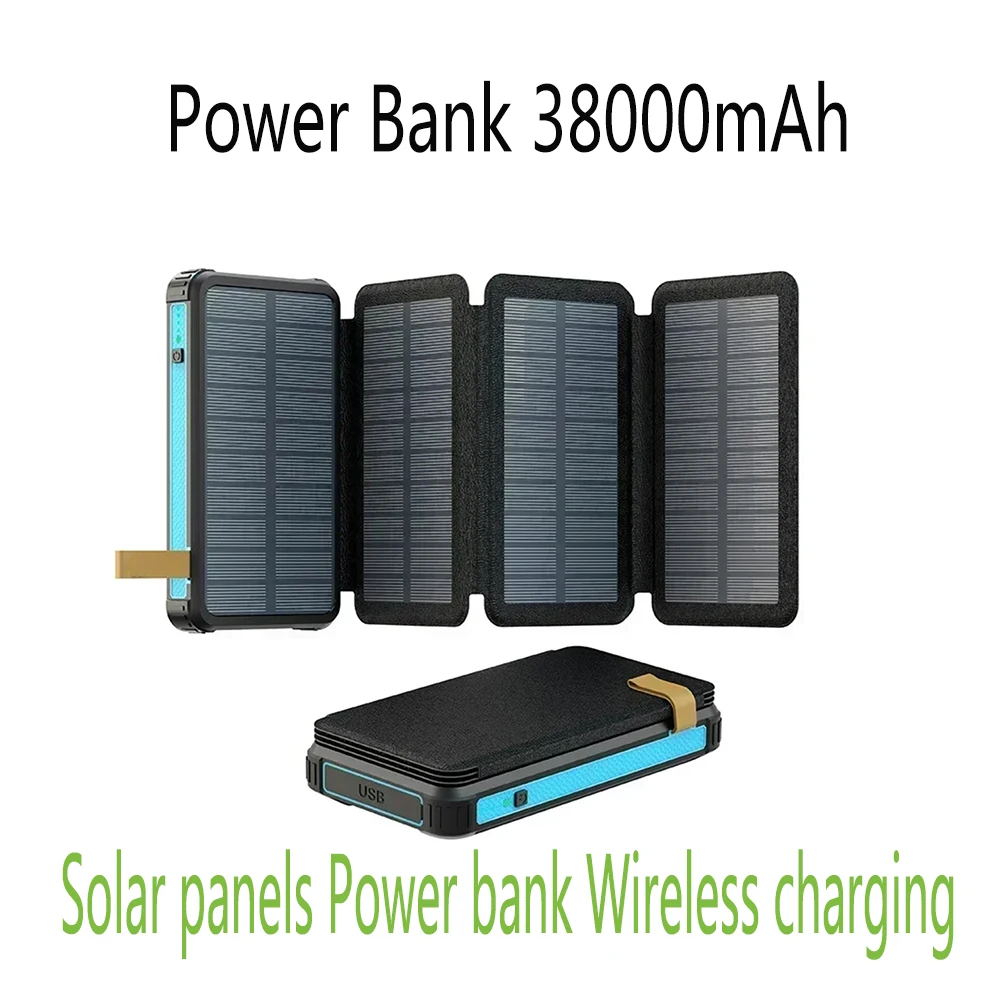 Power Bank Waterproof Outdoor Camping Portable Folding Solar Panels 5V 2A USB Output Sun Power For Phone Real capacity
Power Bank Waterproof Outdoor Camping Portable Folding Solar Panels 5V 2A USB Output Sun Power For Phone Real capacity