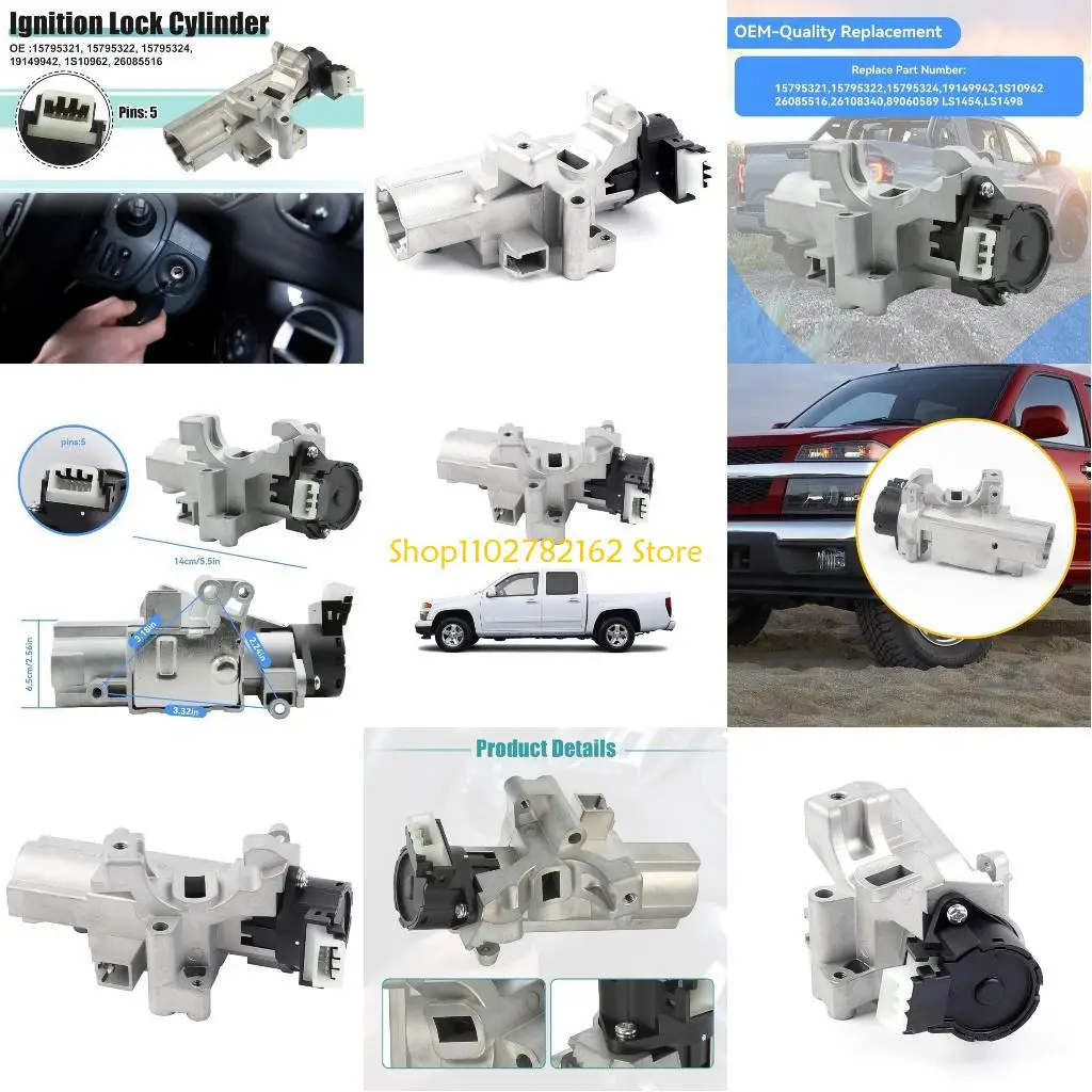 547B Precise Fitting Lock Assembly Corrosion Resistant Ignition Lock Cylinder Housing 15795322 Replacement Car Spare
547B Precise Fitting Lock Assembly Corrosion Resistant Ignition Lock Cylinder Housing 15795322 Replacement Car Spare