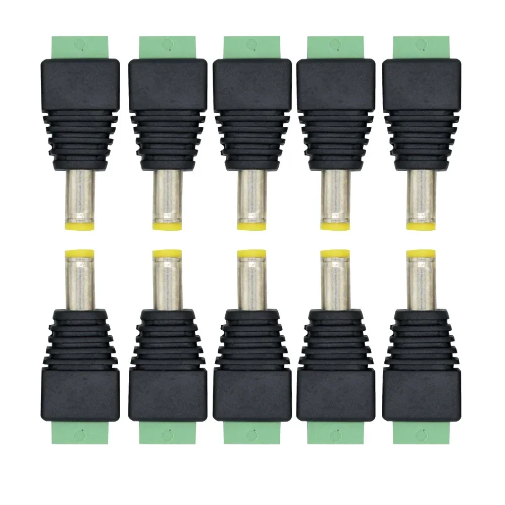 PEGATAH 5pcs Female DC Power Jack & Plug Screw-on Wire Connector for CCTV Camera
PEGATAH 5pcs Female DC Power Jack & Plug Screw-on Wire Connector for CCTV Camera
