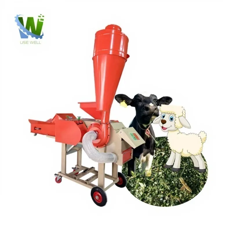 Agricultural Mini Animal Feed Hay Grass Chopper Grinder Chaff Cutter with Engine
Agricultural Mini Animal Feed Hay Grass Chopper Grinder Chaff Cutter with Engine