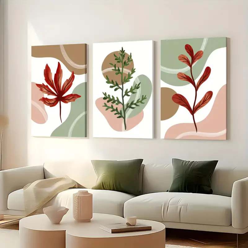 3pcs Leafy Plants Poster and Prints Nordic Abstract Canvas Painting Wall Art Picture for Living Room Home Decor
3pcs Leafy Plants Poster and Prints Nordic Abstract Canvas Painting Wall Art Picture for Living Room Home Decor