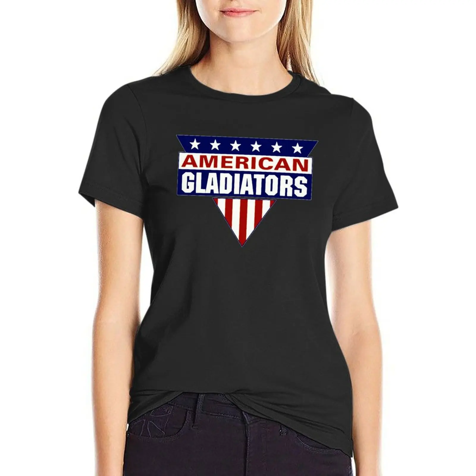 American Gladiators T-Shirt plus size tops Short sleeve tee animal prinfor t-shirts for Women pack
American Gladiators T-Shirt plus size tops Short sleeve tee animal prinfor t-shirts for Women pack