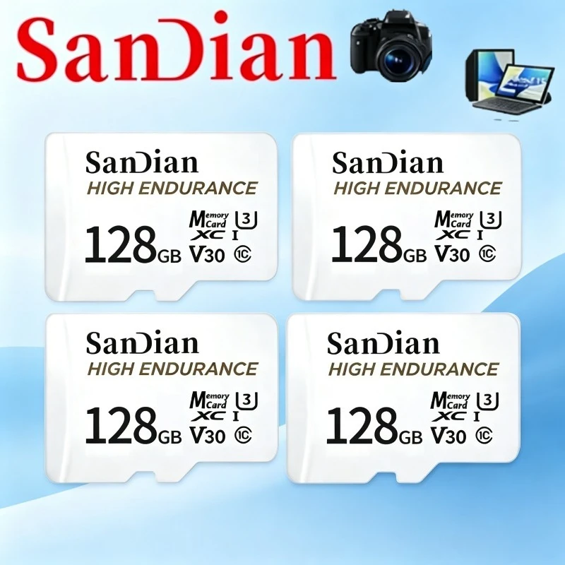 High Endurance micro Tf SD Card V30 U3 C10 Professional Memory card for dash cam or home monitoring 32GB 64GB 128GB
High Endurance micro Tf SD Card V30 U3 C10 Professional Memory card for dash cam or home monitoring 32GB 64GB 128GB