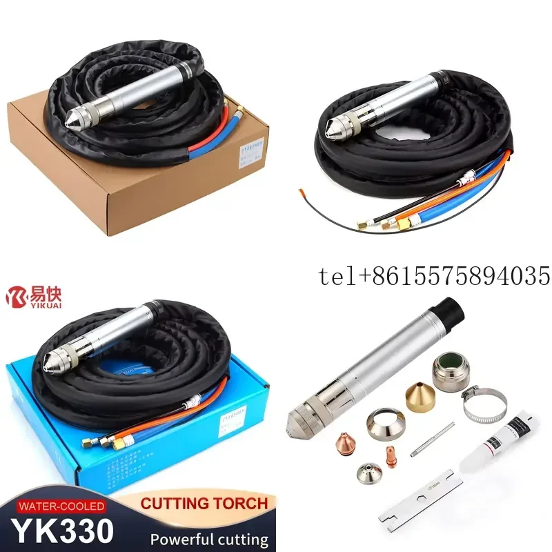 Hot Yikuai Brand YK330 Complete Torch 1.8M Cable Water Cooling Plasma Cutting Torch for Fine Metal CNC Cutting Welding
Hot Yikuai Brand YK330 Complete Torch 1.8M Cable Water Cooling Plasma Cutting Torch for Fine Metal CNC Cutting Welding
