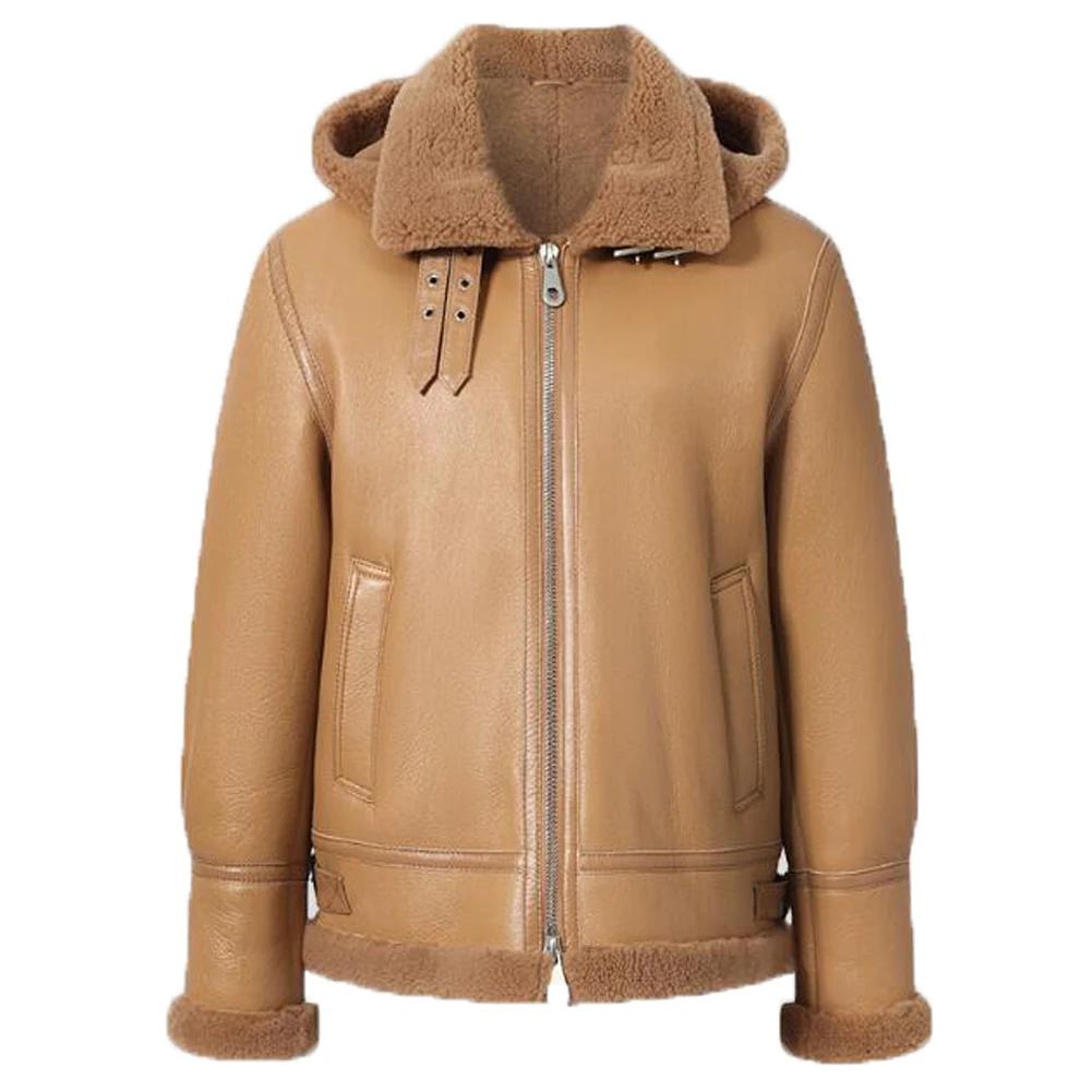 Denny&Dora Natural Women Overcoats Womens Shearling Jacket Casual Coat Natural Sheepskin Coat
Denny&Dora Natural Women Overcoats Womens Shearling Jacket Casual Coat Natural Sheepskin Coat
