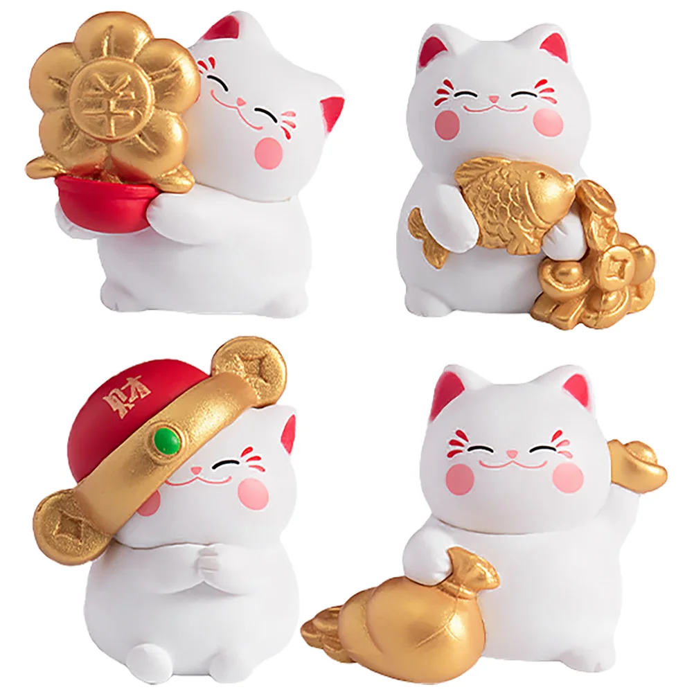 4 Pcs Mini Cute Fortune Japanese Figurines Home Desktop Car Computer Ornaments Ceramic Wealth Welcoming
4 Pcs Mini Cute Fortune Japanese Figurines Home Desktop Car Computer Ornaments Ceramic Wealth Welcoming