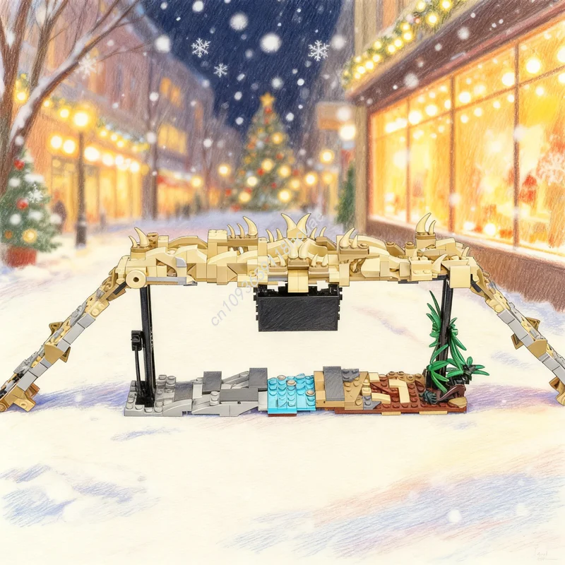500pcs MOC Decrepit Bridge Jurassic Model Building Blocks Construction DIY Idea Creative Education Toys Christmas Gift Kids
500pcs MOC Decrepit Bridge Jurassic Model Building Blocks Construction DIY Idea Creative Education Toys Christmas Gift Kids