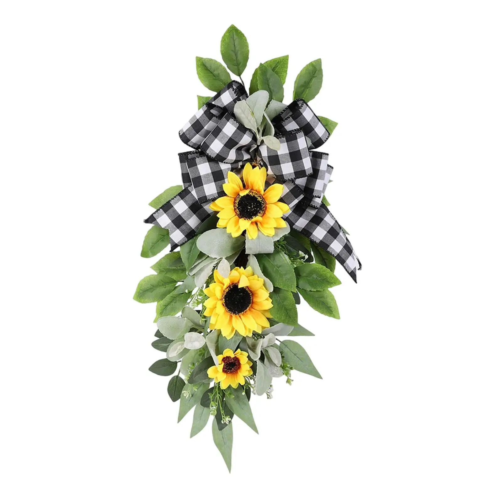 Sunflower Swag for Front Door Welcome Wreath for Farmhouse Home Window
Sunflower Swag for Front Door Welcome Wreath for Farmhouse Home Window