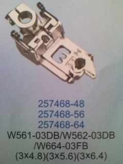 Прижимная лапка 257468 257468-48 257468-56 257468-64, 4,8 мм, 5,6 мм, 6,4 мм, 1 шт.
Прижимная лапка 257468 257468-48 257468-56 257468-64, 4,8 мм, 5,6 мм, 6,4 мм, 1 шт.