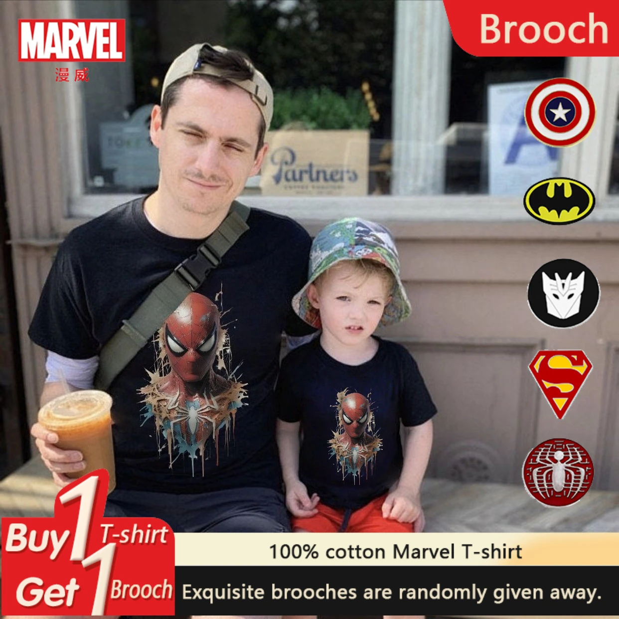 Футболка с графическим принтом «Человек-паук» Marvel, Мстители, хлопковая летняя осенняя семейная одежда для закручивания, мужская удобная повседневная футболка
Футболка с графическим принтом «Человек-паук» Marvel, Мстители, хлопковая летняя осенняя семейная одежда для закручивания, мужская удобная повседневная футболка