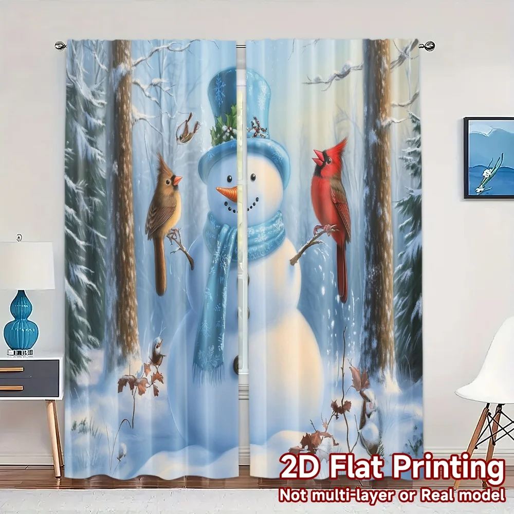 2pcs,Curtains Cute Snowman Winter Friends (2) Minimalist Chic Curtains Durable Polyester Curtains All Seasons Perfect for Living
2pcs,Curtains Cute Snowman Winter Friends (2) Minimalist Chic Curtains Durable Polyester Curtains All Seasons Perfect for Living