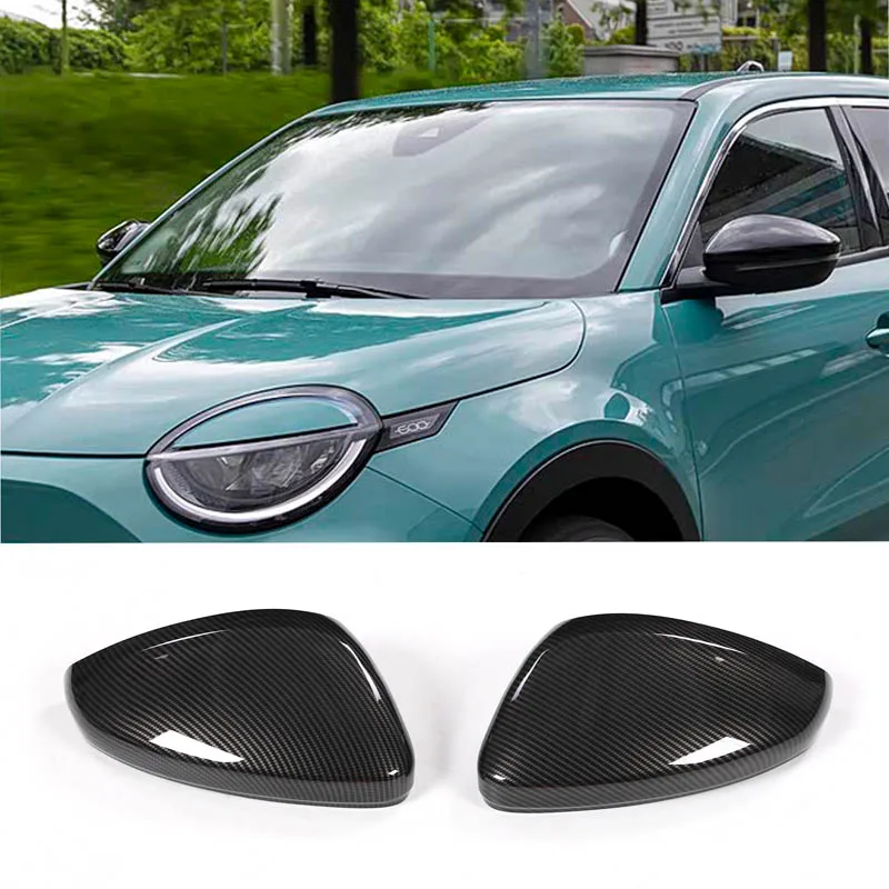 Carbon Fiber Look ABS Exterior Side Mirror Cover Trim for Fiat 600 2024 Rear View Side Mirror Cap
Carbon Fiber Look ABS Exterior Side Mirror Cover Trim for Fiat 600 2024 Rear View Side Mirror Cap