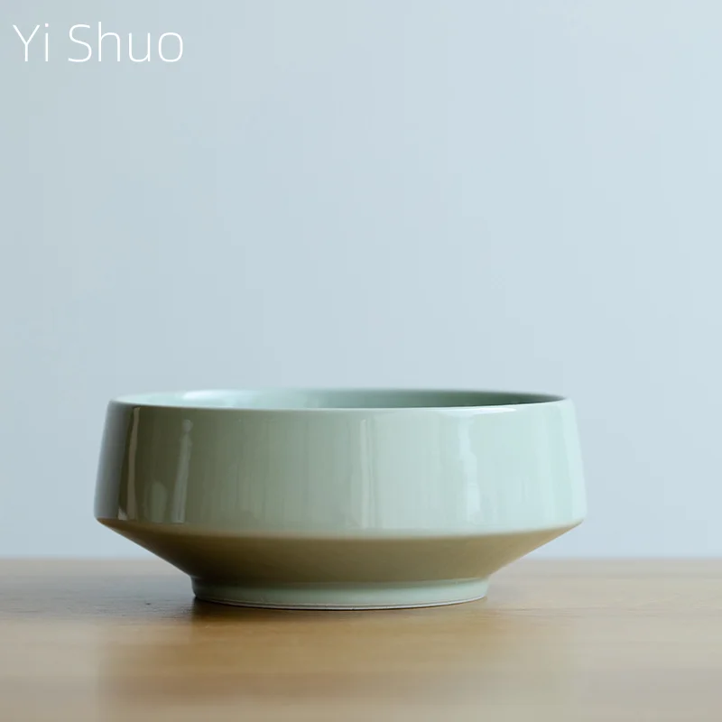 Song Qingze неторопливая мытая керамическая чашка для мытья чая ручной работы, резервуар для мытья остатков чая, резервуар для воды, аксессуары для чайной церемонии