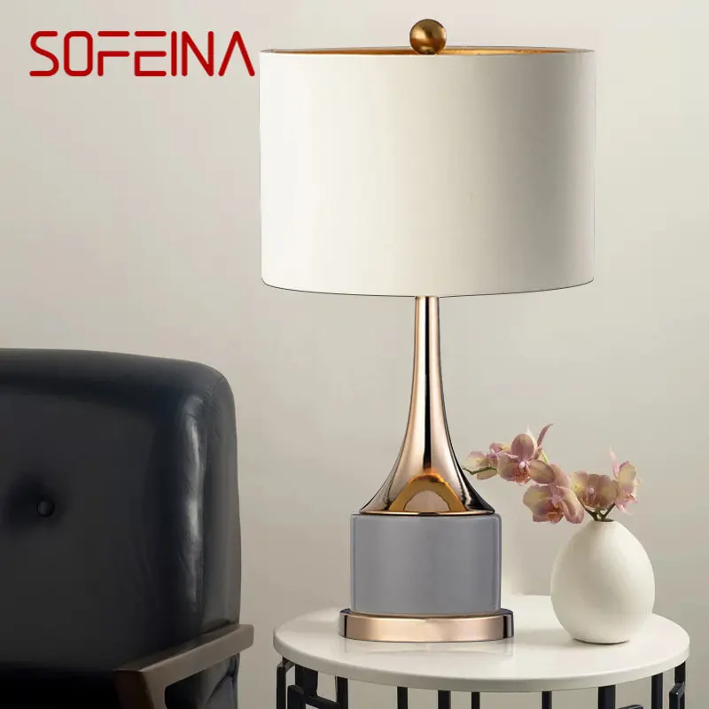 SOFEINA Contemporary Vintage Table Lamp Creative LED Desk Light for Home Living Room Bedroom Bedside Decor
SOFEINA Contemporary Vintage Table Lamp Creative LED Desk Light for Home Living Room Bedroom Bedside Decor