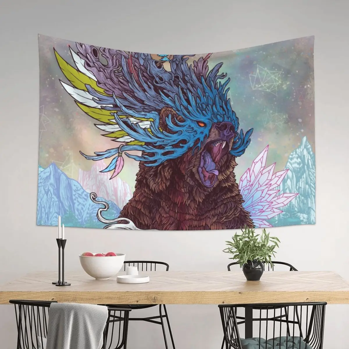 Journeying Spirit (Bear) Tapestry Korean Room Decor Decorations For Room Room Decoration Aesthetic Tapestry
Journeying Spirit (Bear) Tapestry Korean Room Decor Decorations For Room Room Decoration Aesthetic Tapestry