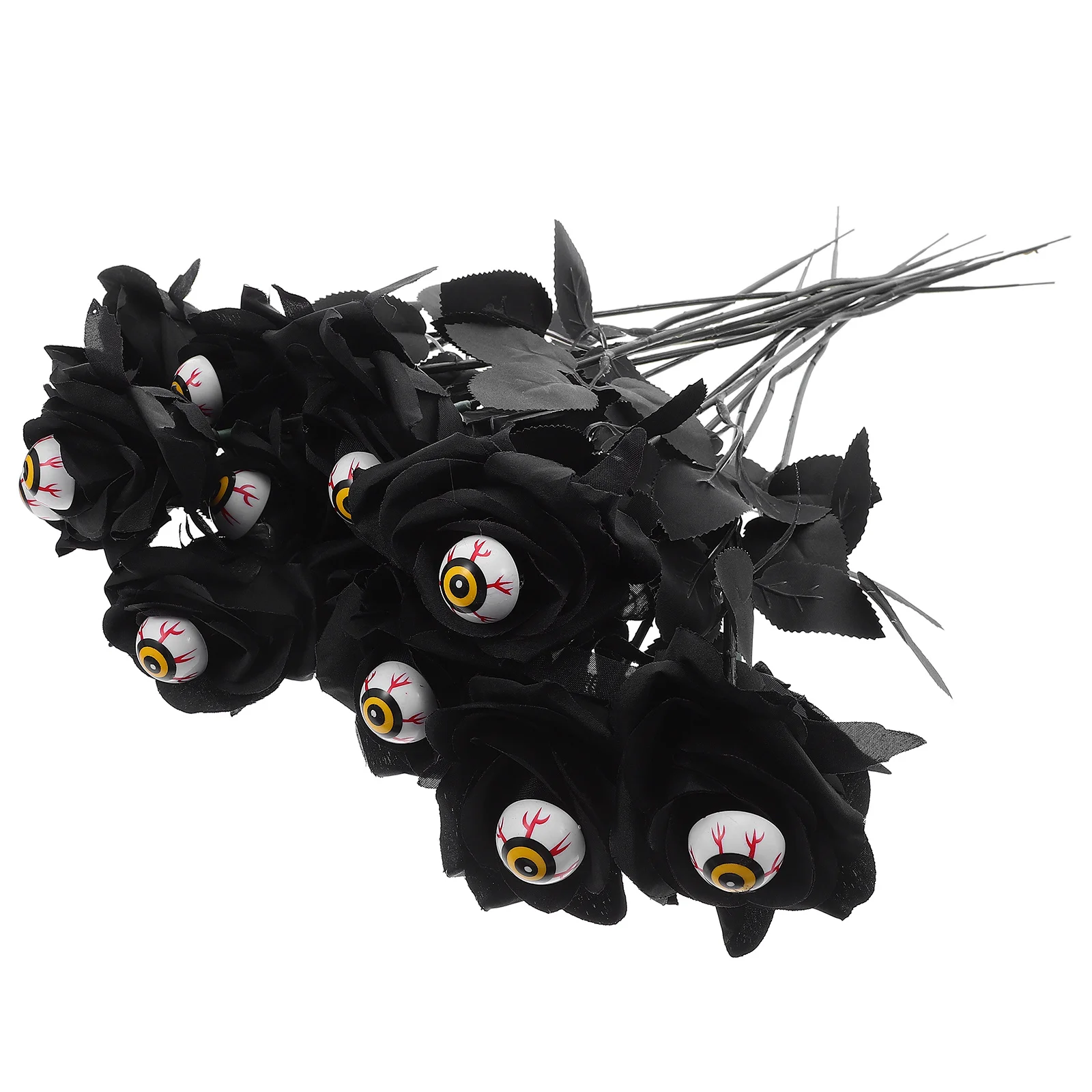 12Pcs Artificial Flowers Halloween Faux Rose Eyeballs Decor Indoor Outdoor Spooky Party Floral Decoration
12Pcs Artificial Flowers Halloween Faux Rose Eyeballs Decor Indoor Outdoor Spooky Party Floral Decoration