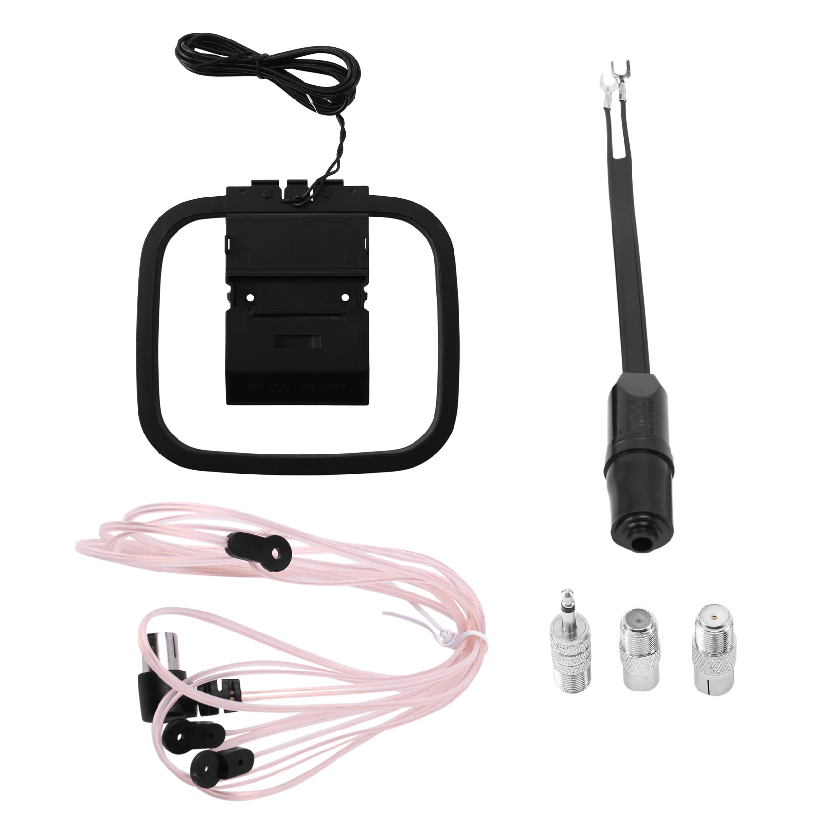 FM Antenna for Indoor Stereo Receiver, Ancable Universal 75 Ohm/300 Ohm FM AM Radio Antenna Kit with Antenna Converter-BtLife
FM Antenna for Indoor Stereo Receiver, Ancable Universal 75 Ohm/300 Ohm FM AM Radio Antenna Kit with Antenna Converter-BtLife