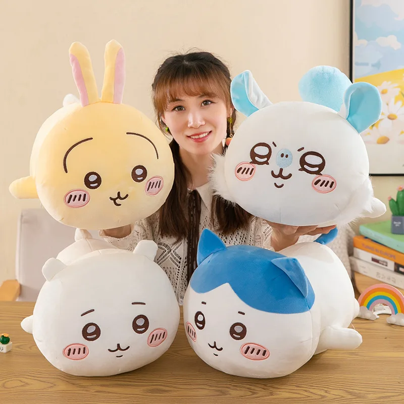 New 80cm Chiikawa Plush Doll Hachiware Usagi Chiikawa Kawaii Anime Soft Pillow Toy Cute Rabbit Cat Hamster Gift for Kids Girls
New 80cm Chiikawa Plush Doll Hachiware Usagi Chiikawa Kawaii Anime Soft Pillow Toy Cute Rabbit Cat Hamster Gift for Kids Girls