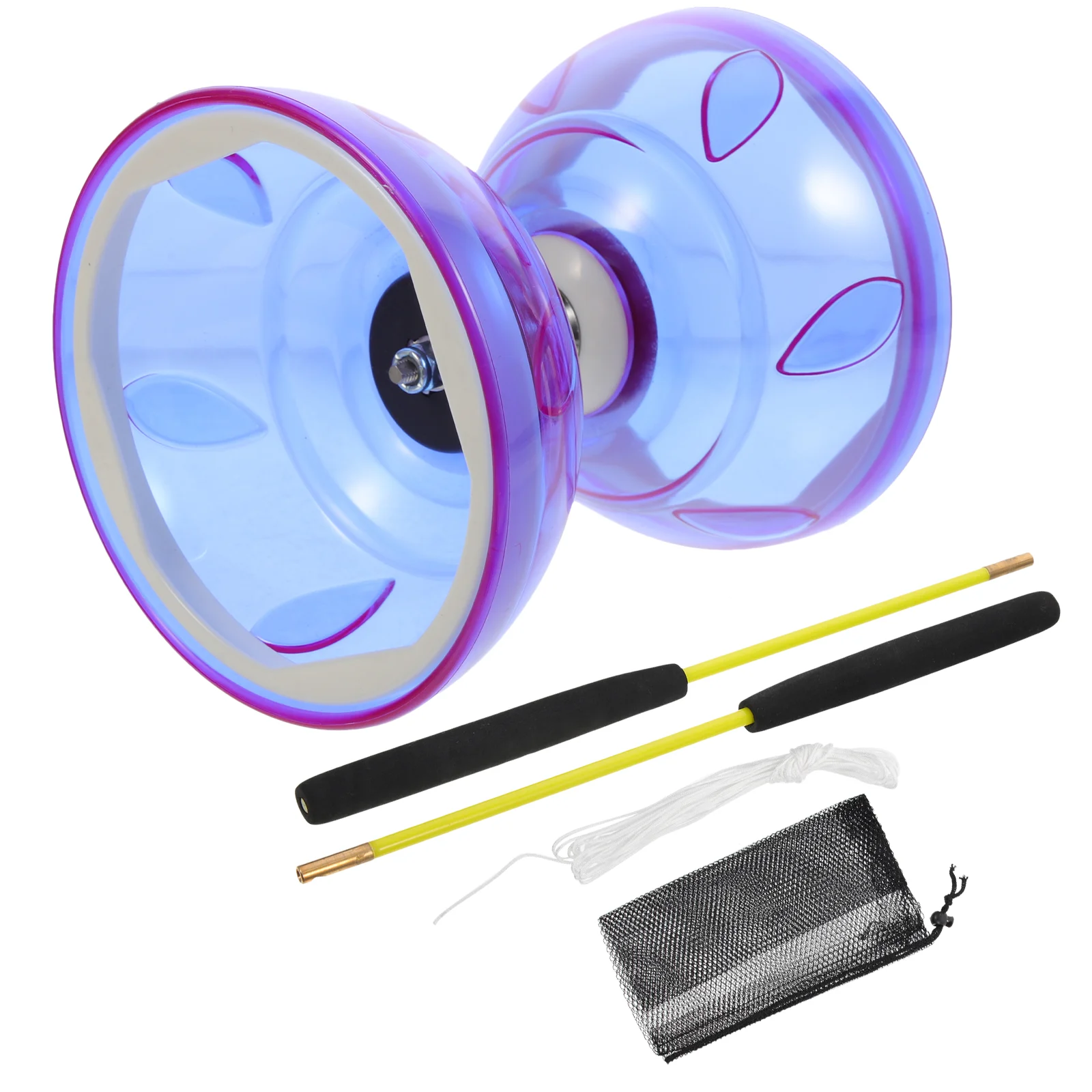 1 Set Kid's Diabolo Plaything Chinese Yo-yo Juggling Toy for Fitness (Purple) Juggling Diabolo Plastic Diabolo
1 Set Kid's Diabolo Plaything Chinese Yo-yo Juggling Toy for Fitness (Purple) Juggling Diabolo Plastic Diabolo