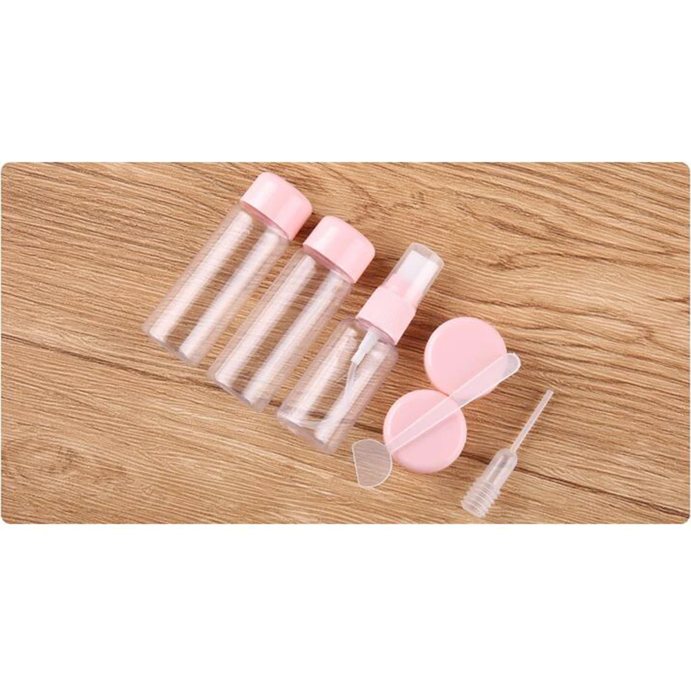 7pcs Travel Bottles Refillable Shampoo Toiletries Container Plastic Lotion Bottle Empty Travel Bottle Portable Beauty
7pcs Travel Bottles Refillable Shampoo Toiletries Container Plastic Lotion Bottle Empty Travel Bottle Portable Beauty