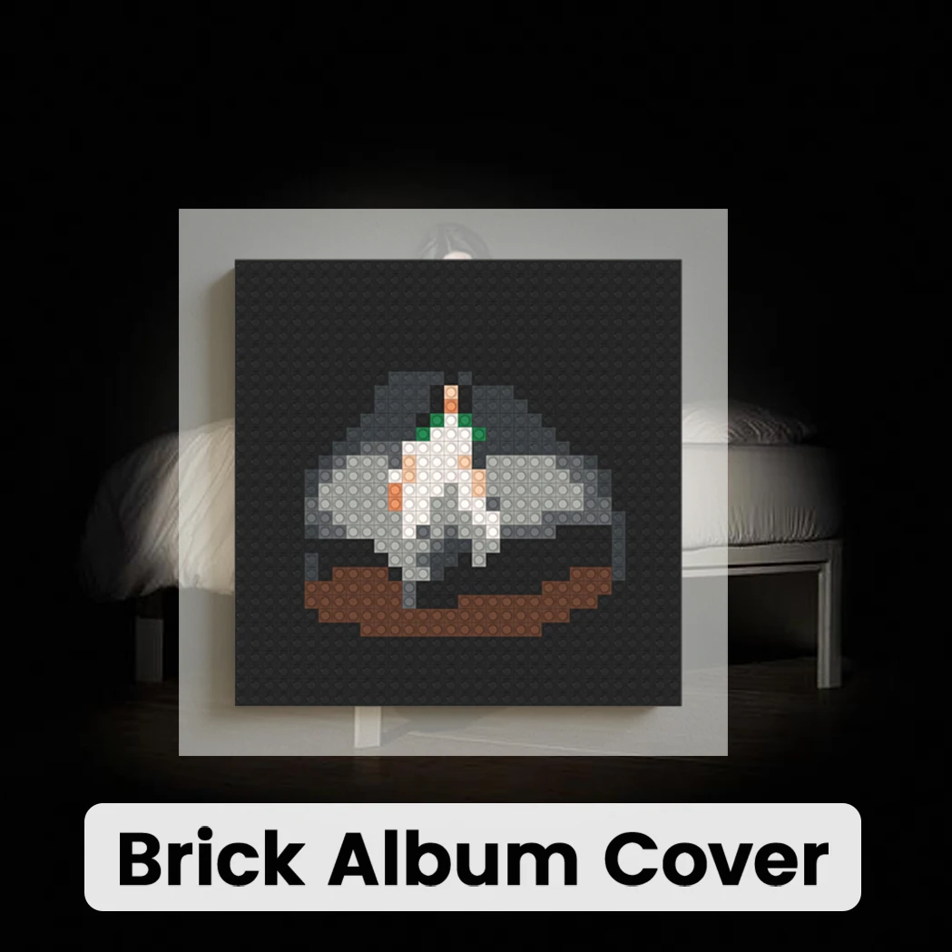 B-BillieS Poster Music Album Cover MOC Building Blocks Pixel Mosaic Art Wall Decor Painting Room Decoration Gift
B-BillieS Poster Music Album Cover MOC Building Blocks Pixel Mosaic Art Wall Decor Painting Room Decoration Gift