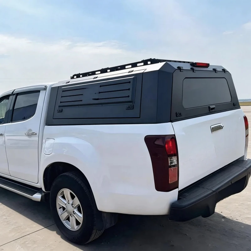 High Quality 3-Panel Folding Heavy Duty Hard Top Cap High Tonneau Cover for 4x4 Pickup
High Quality 3-Panel Folding Heavy Duty Hard Top Cap High Tonneau Cover for 4x4 Pickup