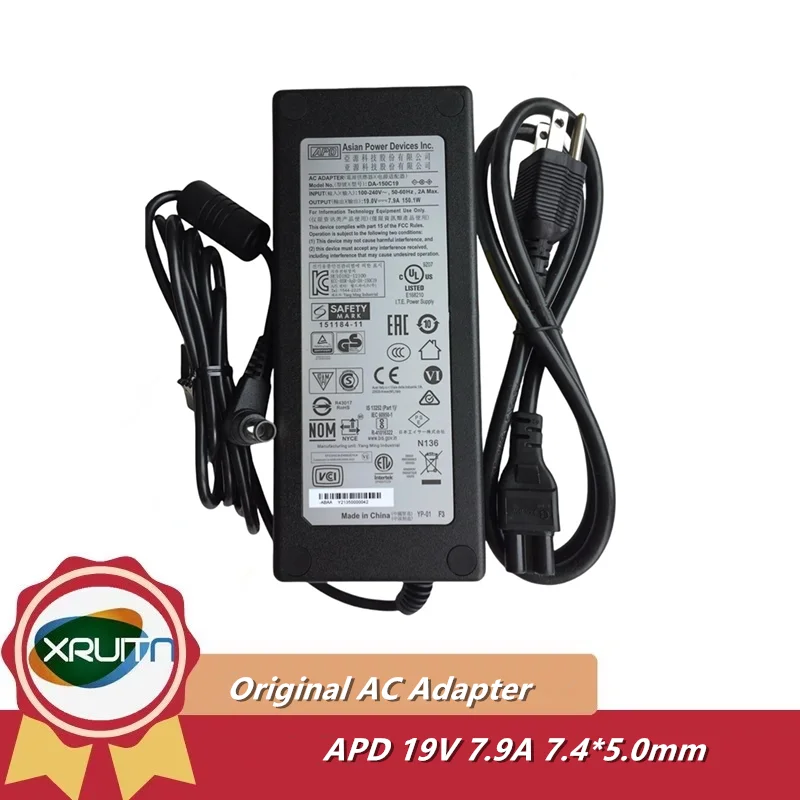 New Original Power Charger For Acer Predator XB273U Gsbmiiprzx Monitor DA-150C19 19V 7.9A AC Adapter
New Original Power Charger For Acer Predator XB273U Gsbmiiprzx Monitor DA-150C19 19V 7.9A AC Adapter