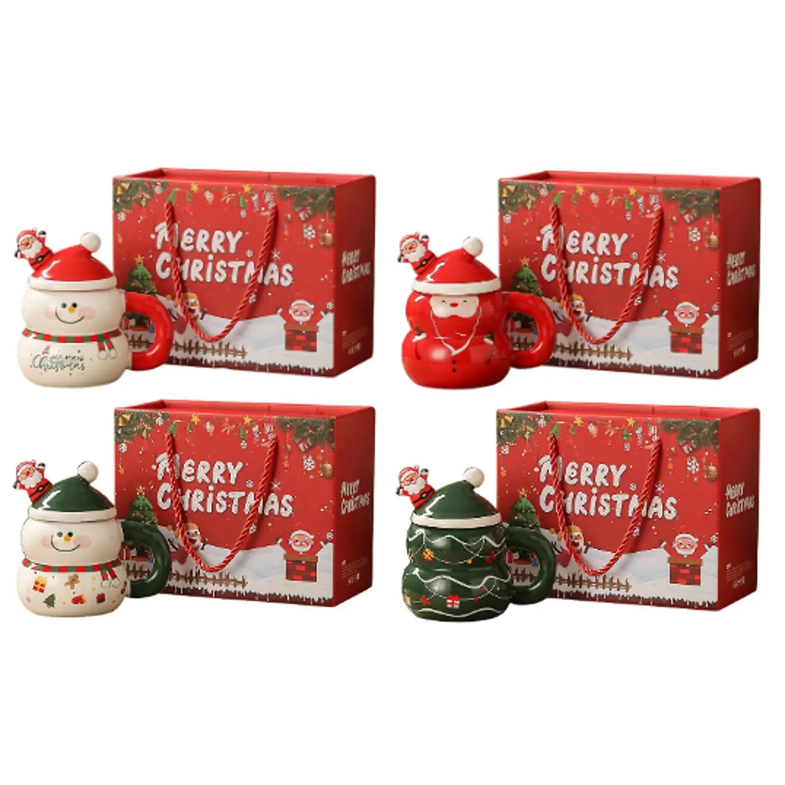 Christmas Ceramic Mug Drinking Utensils Breakfast Mug for Hotel Bar Office
Christmas Ceramic Mug Drinking Utensils Breakfast Mug for Hotel Bar Office