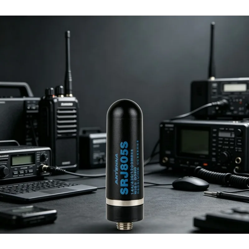 SRJ805S 4.5cm Mini Bullet Stubby Antenna for Handheld Two-Way Radio Thumb Antenna High Gain Portable
SRJ805S 4.5cm Mini Bullet Stubby Antenna for Handheld Two-Way Radio Thumb Antenna High Gain Portable