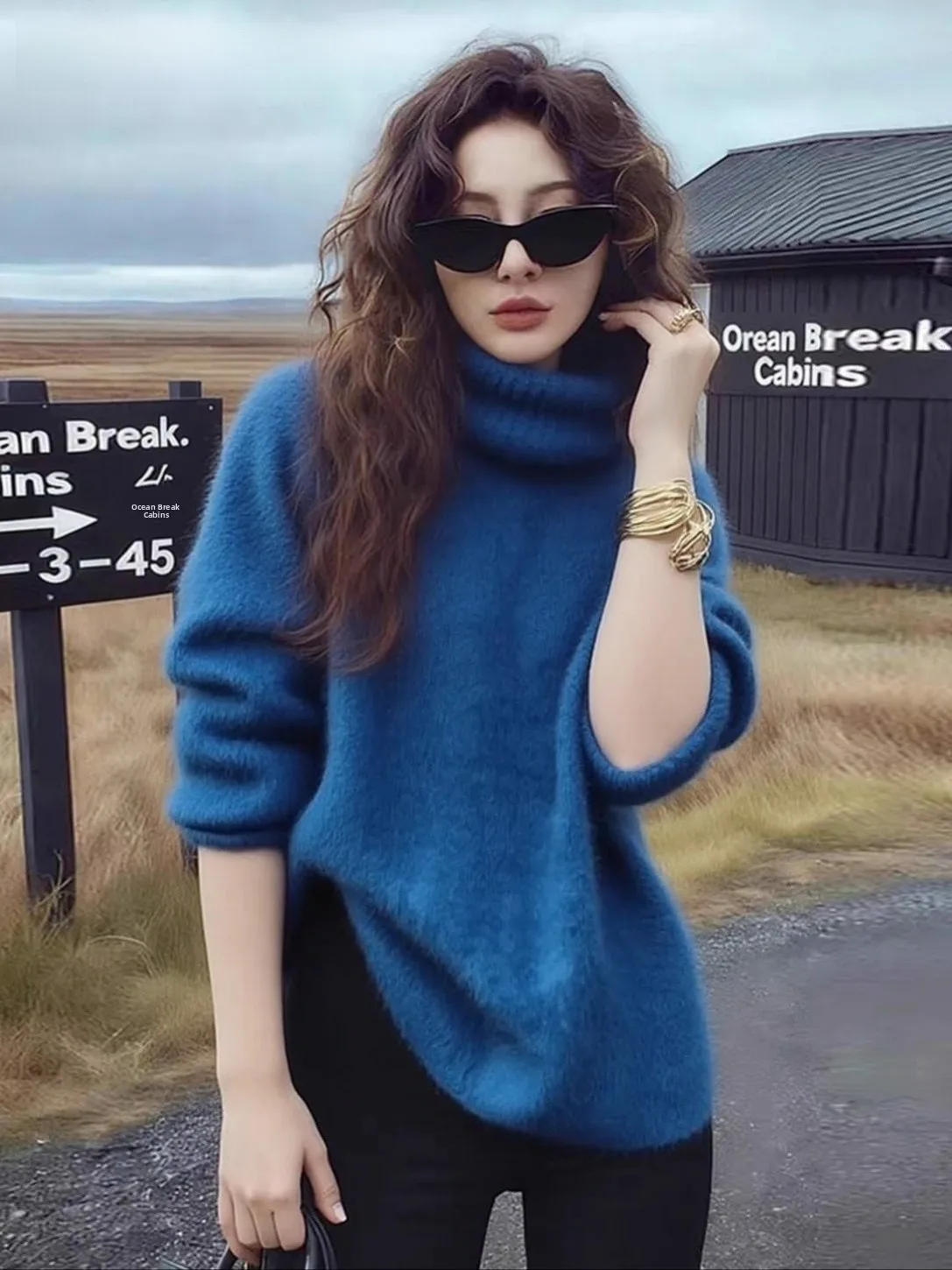 Свободный синий трикотаж с высоким воротником, женский базовый слой, тяжелый вес Lazy Feeling La Chapelle, корейский Sle Long Sve Thermal
Свободный синий трикотаж с высоким воротником, женский базовый слой, тяжелый вес Lazy Feeling La Chapelle, корейский Sle Long Sve Thermal