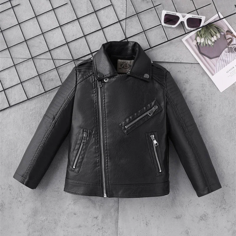 Boy Jacket for Child Leather Zipper Clothes Child Boy Clothes 2023 New Fashion Boys Coat Children's Clothing From 2 To 7 Years
Boy Jacket for Child Leather Zipper Clothes Child Boy Clothes 2023 New Fashion Boys Coat Children's Clothing From 2 To 7 Years