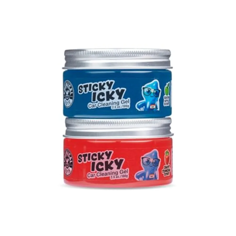 Sticky Icky Car Cleaning Gel, Green Apple and Sweet Strawberry Scent - Detailing Kit, Car Dust Crevice Cleaner, Slime Auto Air
Sticky Icky Car Cleaning Gel, Green Apple and Sweet Strawberry Scent - Detailing Kit, Car Dust Crevice Cleaner, Slime Auto Air