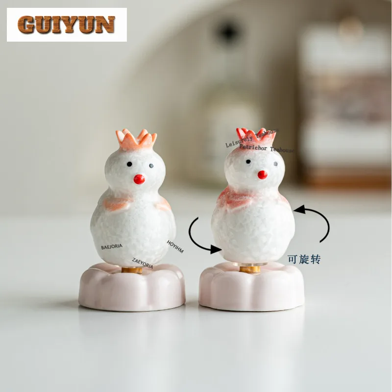 Crystal Glaze Rotating Snowman Tea Pet Aesthetic Lucky Model Tea Figurine Play Toys Tea Statue Ornaments Accessories Collection
Crystal Glaze Rotating Snowman Tea Pet Aesthetic Lucky Model Tea Figurine Play Toys Tea Statue Ornaments Accessories Collection