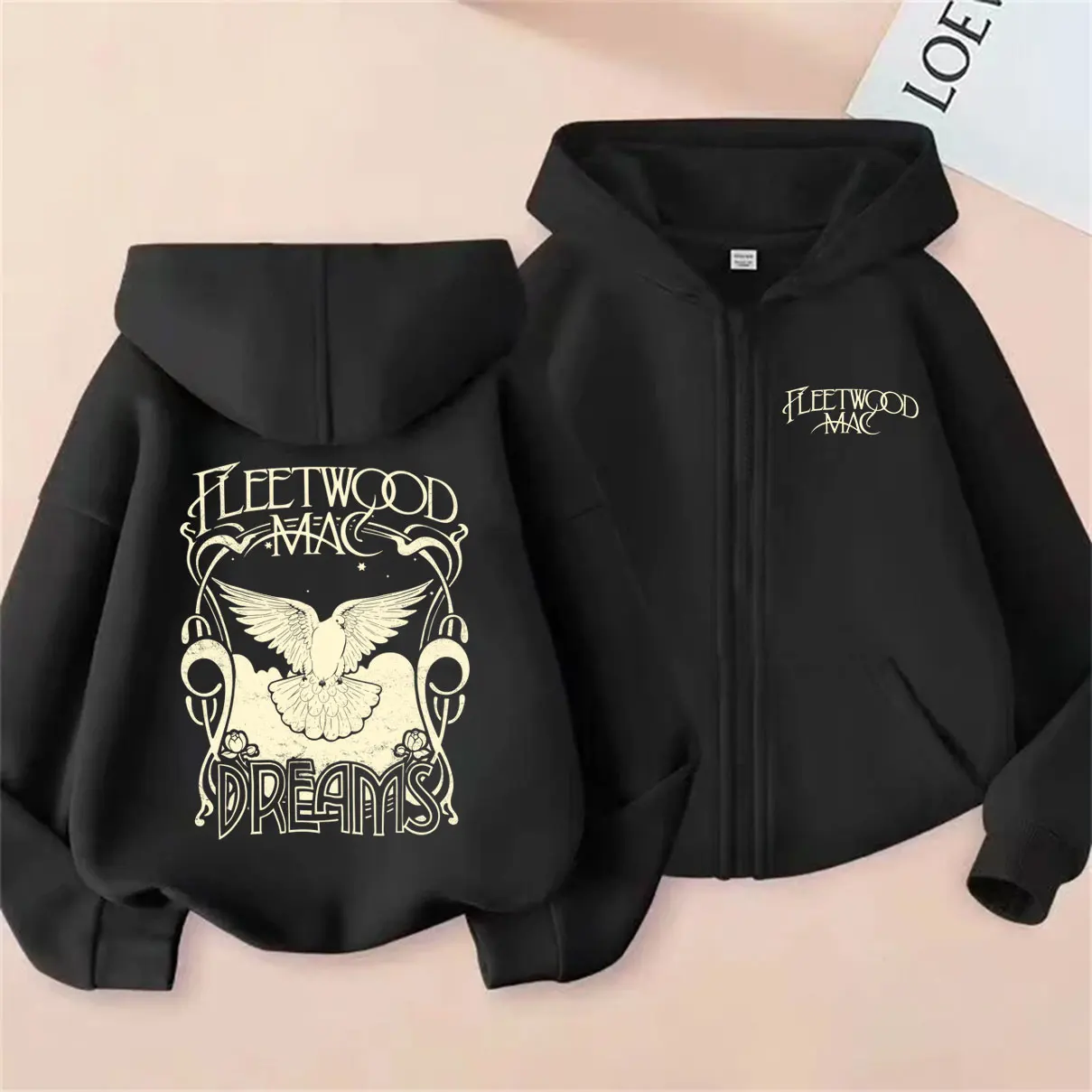 Rock Band Fleetwood Mac Rumours Dreams Merch Zipper Hoodie Stevie Nicks Zip Up Jacket Coat Men Women Clothing Oversized Hoodies
Rock Band Fleetwood Mac Rumours Dreams Merch Zipper Hoodie Stevie Nicks Zip Up Jacket Coat Men Women Clothing Oversized Hoodies