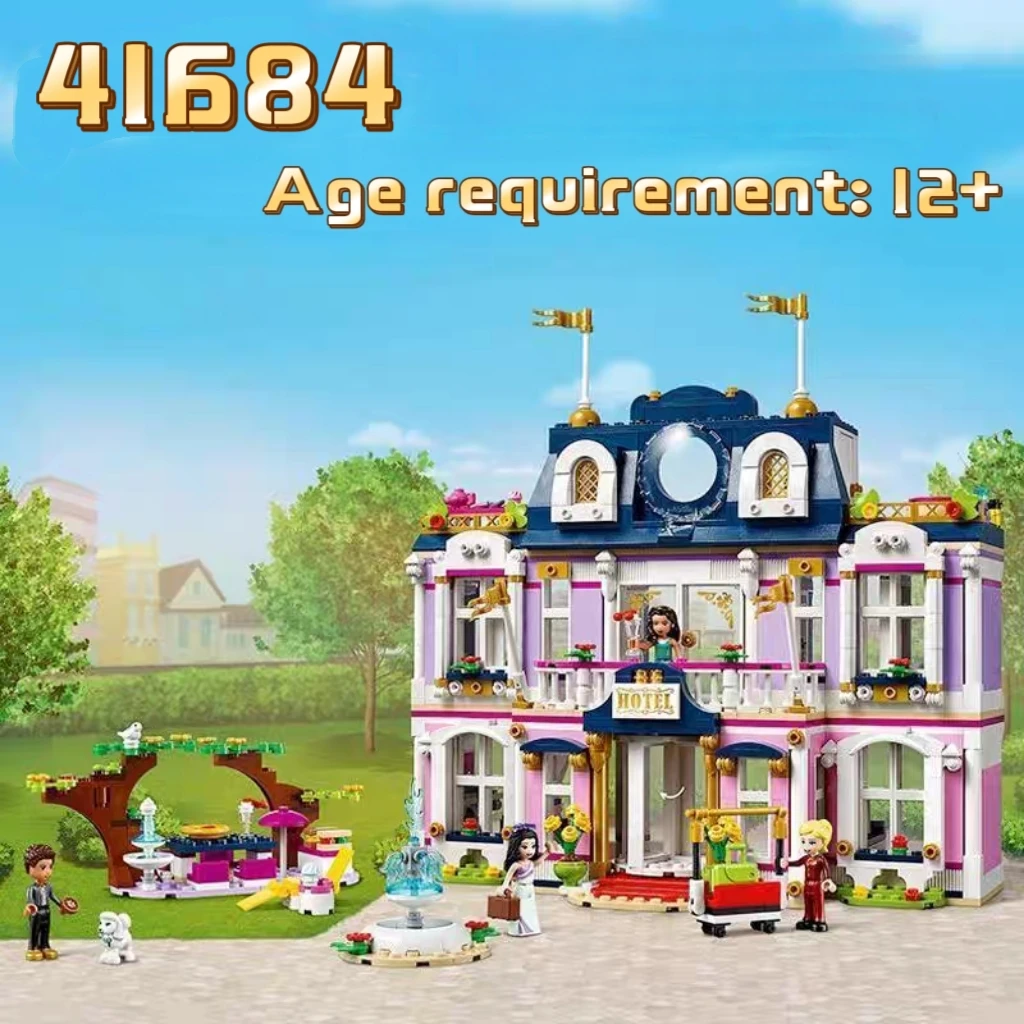Новинка 2026: Конструктор MOC «Отель «Пурпурная мечта»» — набор для сборки, модель для демонстрации, игрушка для девочек, коллекционная серия, городской пейзаж, кирпичики G
Новинка 2026: Конструктор MOC «Отель «Пурпурная мечта»» — набор для сборки, модель для демонстрации, игрушка для девочек, коллекционная серия, городской пейзаж, кирпичики G