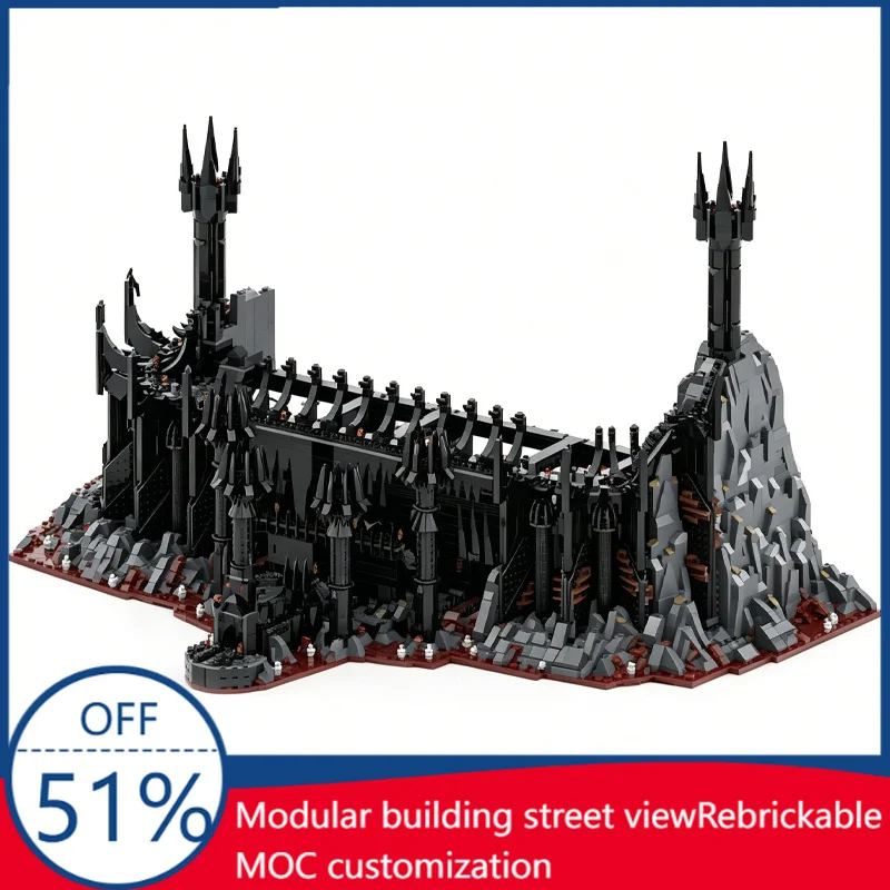 6772Pcs Ucs Barad-Dur Part 1/6 Building Blocks Educational Diy Assembly Toy Gift For Lord Of The Rings Fans And Scene Display
6772Pcs Ucs Barad-Dur Part 1/6 Building Blocks Educational Diy Assembly Toy Gift For Lord Of The Rings Fans And Scene Display
