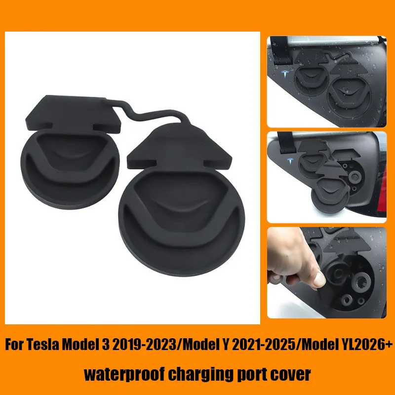 For Nwe Tesla Model 3 2024+/ModelY2025+/ForModelYL2026+Silicone Car Charging Port Protection, Model 3 2019-2021/Y2021-2023 Water
For Nwe Tesla Model 3 2024+/ModelY2025+/ForModelYL2026+Silicone Car Charging Port Protection, Model 3 2019-2021/Y2021-2023 Water