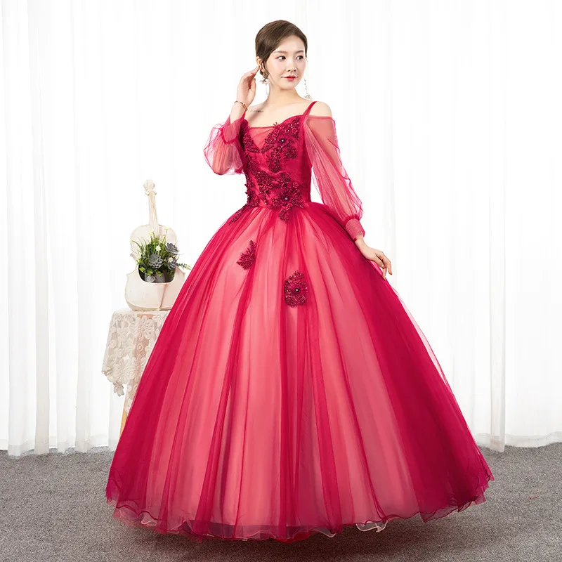 Fashion Vocal Arts Exam Evening Gown Skirt Women New Design Host Aesthetic Mezzo-Soprano Banquet Puff Skirt Performance Dress
Fashion Vocal Arts Exam Evening Gown Skirt Women New Design Host Aesthetic Mezzo-Soprano Banquet Puff Skirt Performance Dress