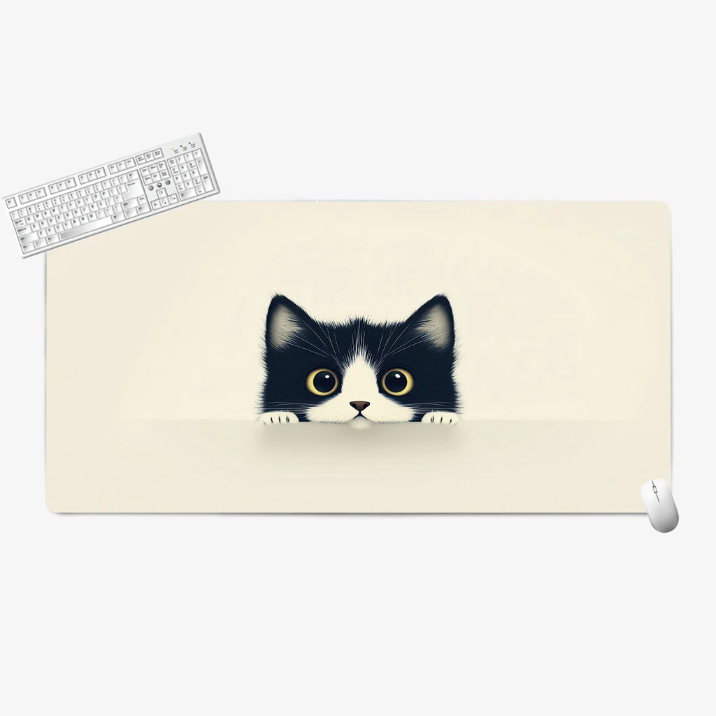 Super large professional gaming mouse pad Cartoon cat rubber non-slip table mat Computer desktop expansion game mats XXL
Super large professional gaming mouse pad Cartoon cat rubber non-slip table mat Computer desktop expansion game mats XXL