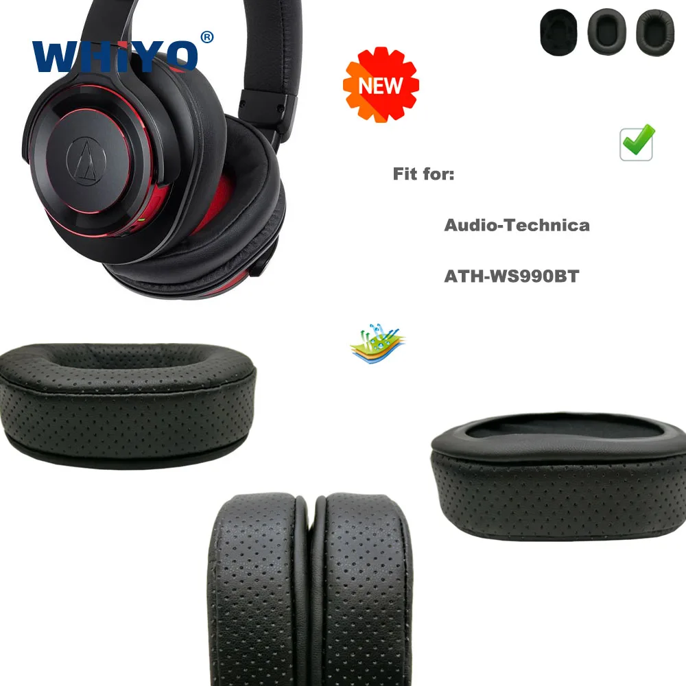 New Upgrade Replacement Ear Pads for Audio-Technica ATH-WS990BT Headset Leather Cushion Velvet Earmuff Earphone Sleeve Cover
New Upgrade Replacement Ear Pads for Audio-Technica ATH-WS990BT Headset Leather Cushion Velvet Earmuff Earphone Sleeve Cover