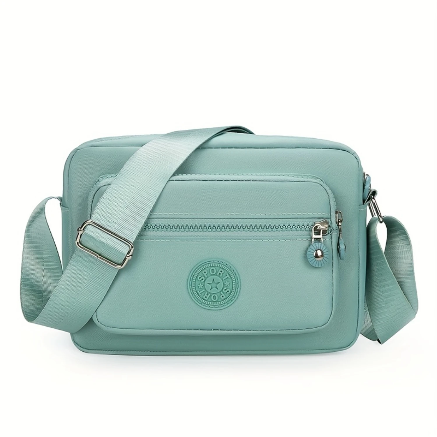 Chic Waterproof Nylon Crossbody Bag - Urban Style Women’s Purse with Adjustable Strap, Zip Closure, & Multi-Pocket Organizatio
Chic Waterproof Nylon Crossbody Bag - Urban Style Women’s Purse with Adjustable Strap, Zip Closure, & Multi-Pocket Organizatio
