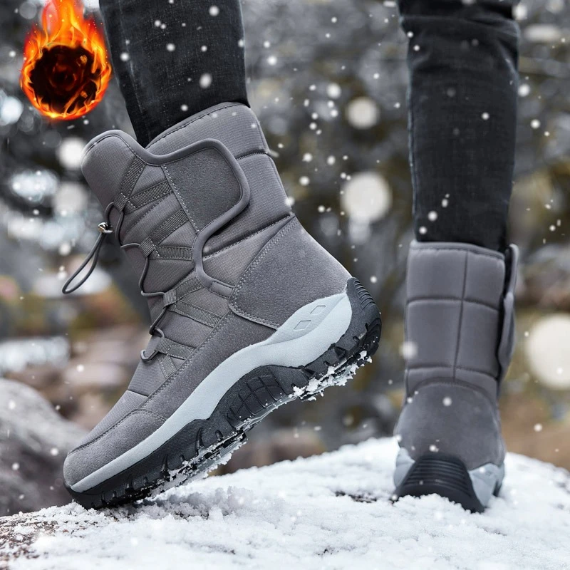 MAIJIAKA Brand Men's Winter Shoes Non-slip Hiking Boots Men Work Ankle Boots Waterproof Men's Boots Warm Plush Couple Snow Boots
MAIJIAKA Brand Men's Winter Shoes Non-slip Hiking Boots Men Work Ankle Boots Waterproof Men's Boots Warm Plush Couple Snow Boots