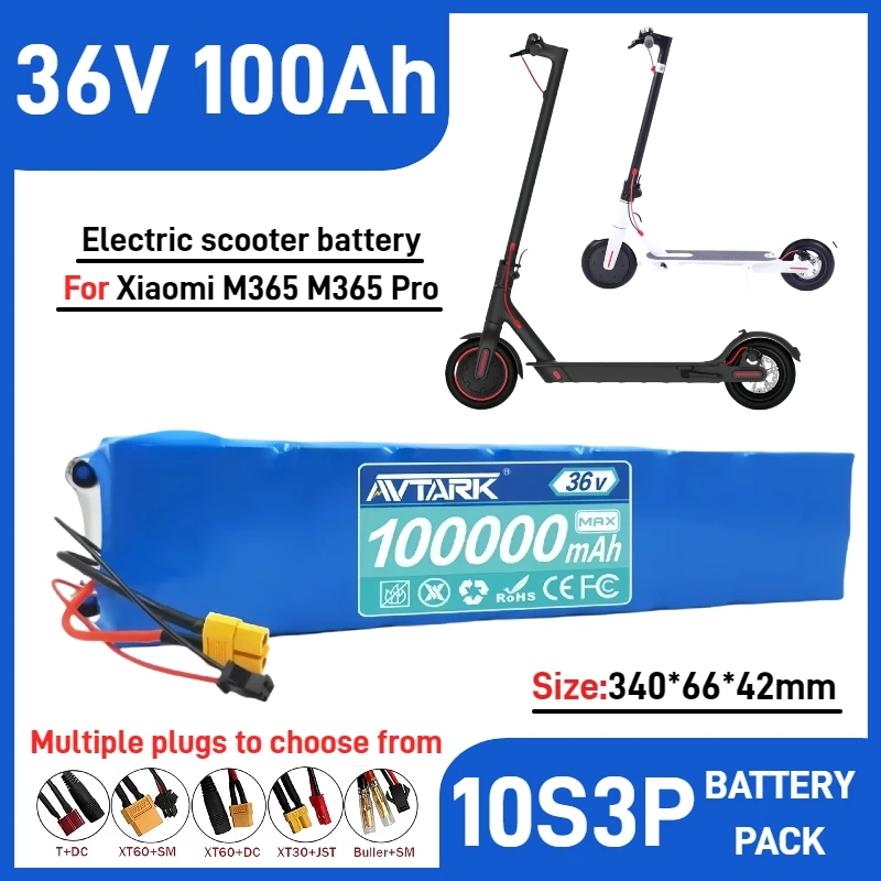 100% Original 36V 100Ah 10S3P Battery Pack High power, for Xiaomi Mijia electric scooter Special Battery Pack, quality assurance
100% Original 36V 100Ah 10S3P Battery Pack High power, for Xiaomi Mijia electric scooter Special Battery Pack, quality assurance