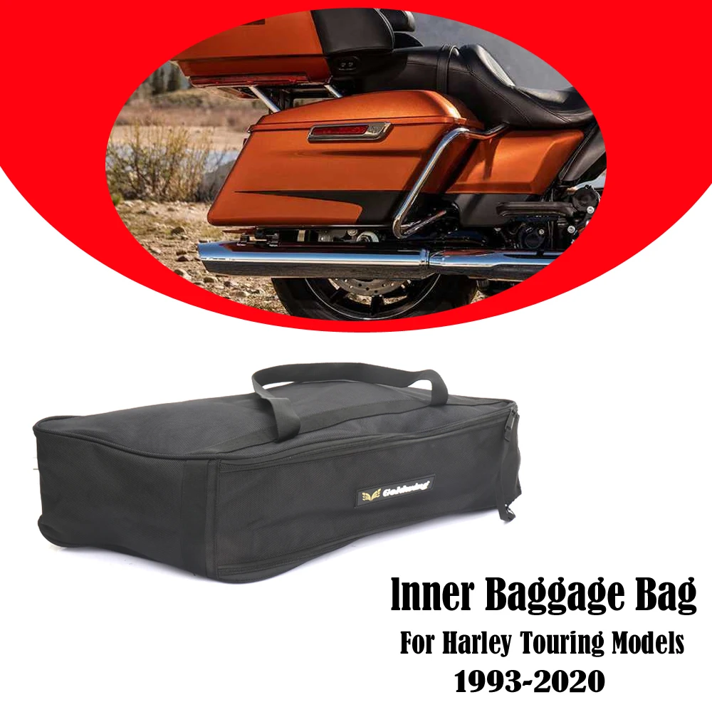 Motorcycle Black Saddle Bag Luggage Rack Liner Saddlebag For 1993-2023 Harley Touring Road King Electra Street Glide Ultra Tour
Motorcycle Black Saddle Bag Luggage Rack Liner Saddlebag For 1993-2023 Harley Touring Road King Electra Street Glide Ultra Tour