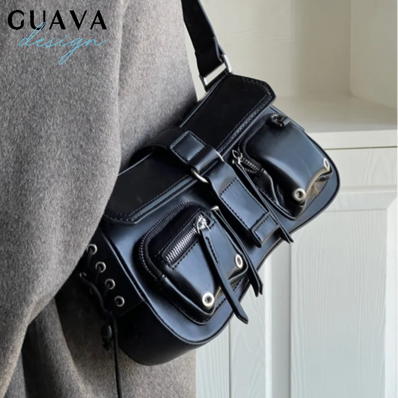 Y2K Korean Women Harajuku Vintage Gothic Black Hand Bag Aesthetic Elegant Punk Wallet Purse Handbags Shoulder Trend Tote Bags
Y2K Korean Women Harajuku Vintage Gothic Black Hand Bag Aesthetic Elegant Punk Wallet Purse Handbags Shoulder Trend Tote Bags