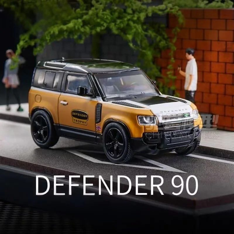 Коллекционная модель 1:64 Land Range Rover Defender 90 D90 SUV, литая металлическая игрушечная машинка, внедорожник, подарок для детей
Коллекционная модель 1:64 Land Range Rover Defender 90 D90 SUV, литая металлическая игрушечная машинка, внедорожник, подарок для детей
