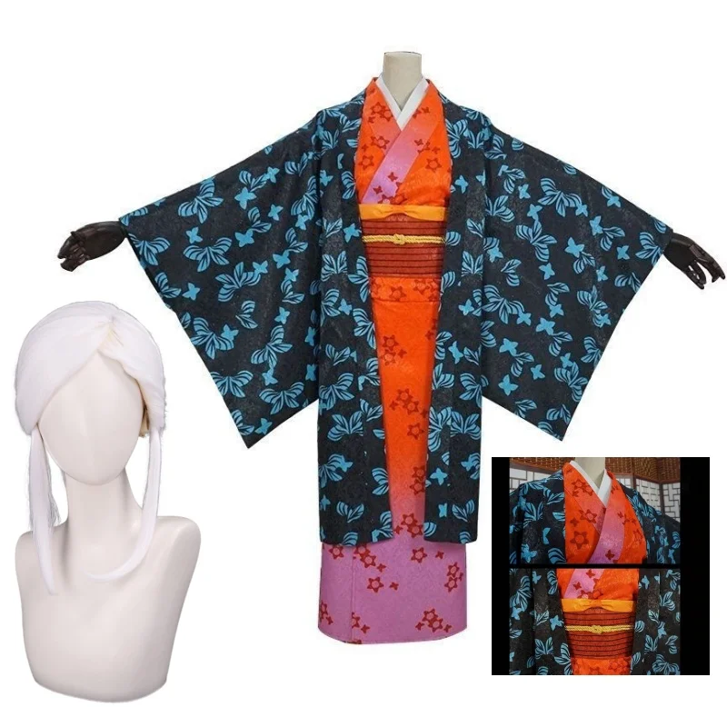 Anime Ubuyashiki Amane Cosplay Costume Japanese-style Kimono Bathrobe Cloak Wig Adult Woman Halloween Carnival Suit
Anime Ubuyashiki Amane Cosplay Costume Japanese-style Kimono Bathrobe Cloak Wig Adult Woman Halloween Carnival Suit