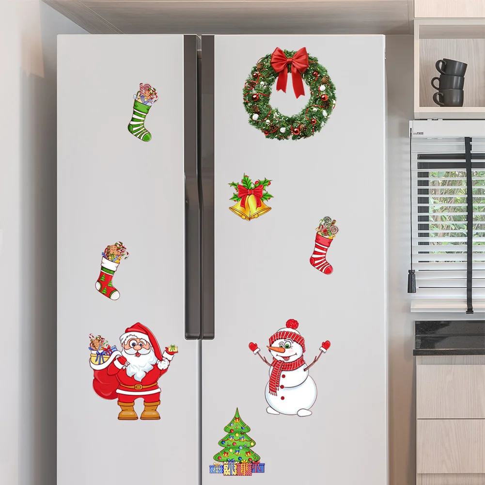 Christmas Cartoon Magnet Fridge Stickers Christmas Tree Santa Elk Snowman Kitchen Fridge Wall Stickers Xmas Magnetic Decoration
Christmas Cartoon Magnet Fridge Stickers Christmas Tree Santa Elk Snowman Kitchen Fridge Wall Stickers Xmas Magnetic Decoration
