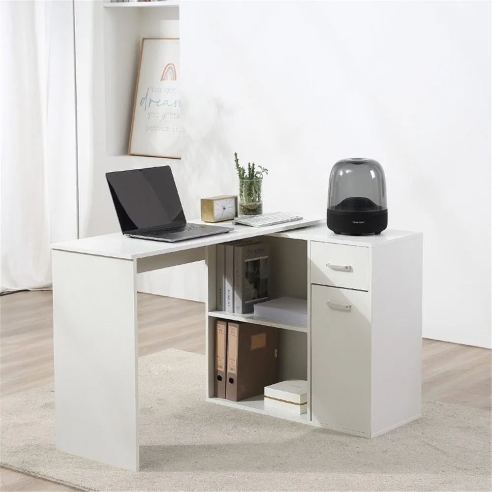 2 compartments, a door cabinet and a drawer keep your office supplies organized, for livingroom,home office,computer desk
2 compartments, a door cabinet and a drawer keep your office supplies organized, for livingroom,home office,computer desk