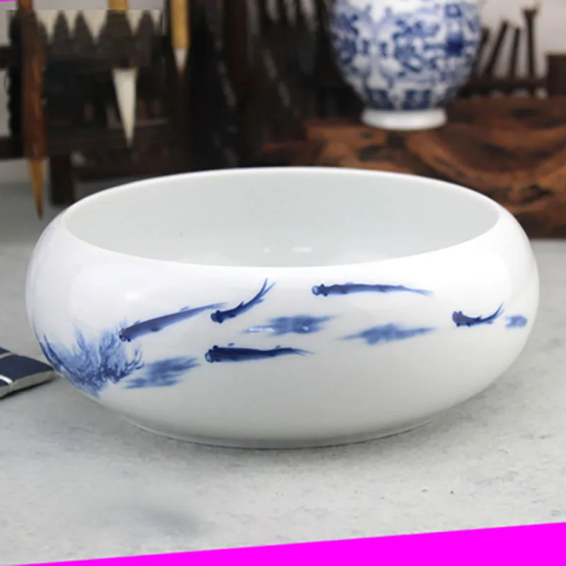 Ceramics Multifunctional Writing brush washer Ink Droplet Water Container For Chinese Calligraphy And Painting Drawing
Ceramics Multifunctional Writing brush washer Ink Droplet Water Container For Chinese Calligraphy And Painting Drawing